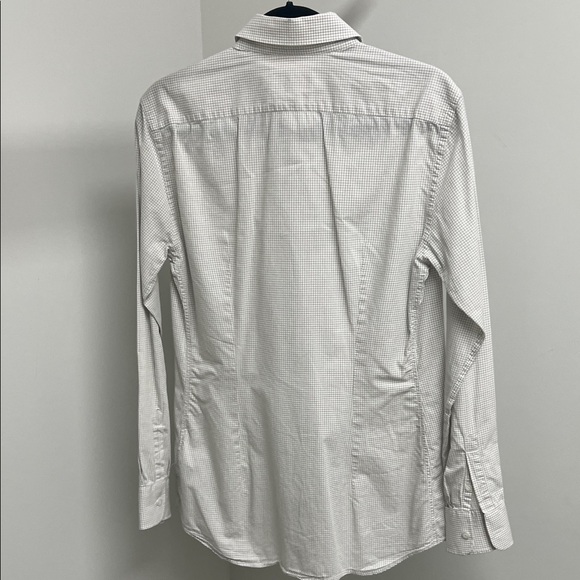 Prada Men's Subtle Checkered Dress Shirt - Picture 3 of 7